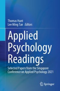 cover of the book Applied Psychology Readings: Selected Papers from Singapore Conference on Applied Psychology, 2021