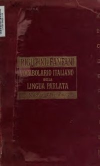 cover of the book Vocabolario italiano della lingua parlata