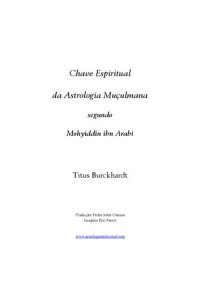 cover of the book Chave Espiritual da Astrologia Muçulmana segundo Mohyiddîn ibn Arabi