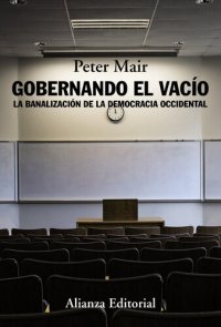 cover of the book Gobernando el vacío