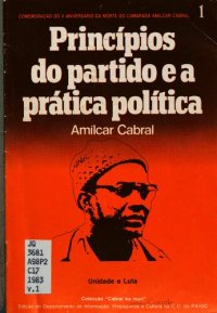 cover of the book Princípios do Partido e a prática política. Unidade e luta