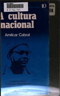 cover of the book A cultura nacional. O papel da cultura na luta pela independência