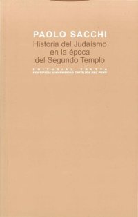 cover of the book Historia del Judaísmo en la época del Segundo Templo