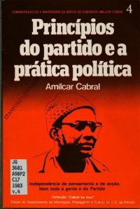 cover of the book Princípios do Partido e a prática política. A independência de pensamento e de acção. Nem toda a gente é do Partido