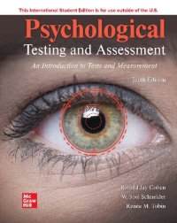 cover of the book Psychological Testing and Assessment. An Introduction to Tests and Measurement