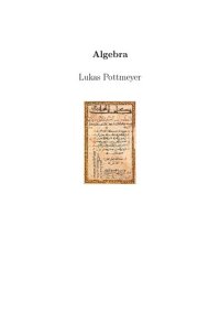 cover of the book Algebra