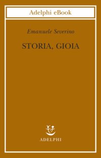 cover of the book Storia, gioia