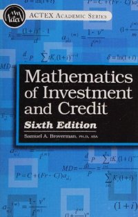 cover of the book Mathematics of Investment and Credit