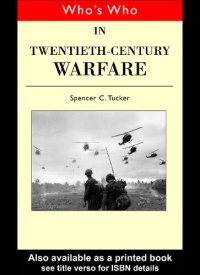 cover of the book Who's who in twentieth century warfare