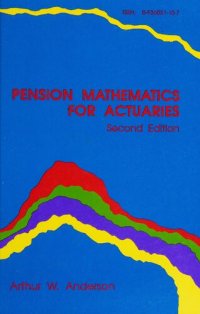 cover of the book Pension Mathematics for Actuaries