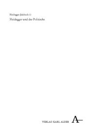 cover of the book Heidegger-Jahrbuch 13. Heidegger und das Politische