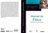 cover of the book Manual de ética: questões de ética teórica e aplicada