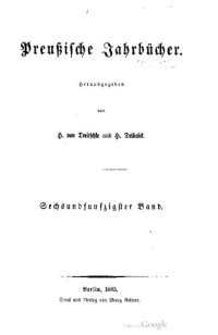 cover of the book Preußische Jahrbücher