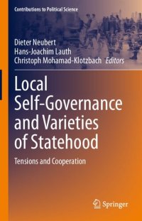 cover of the book Local Self-Governance and Varieties of Statehood: Tensions and Cooperation