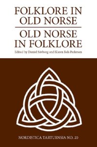 cover of the book Folklore in Old Norse - Old Norse in Folklore