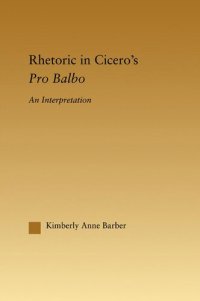 cover of the book Rhetoric in Cicero's Pro Balbo