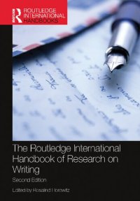 cover of the book The Routledge International Handbook of Research on Writing