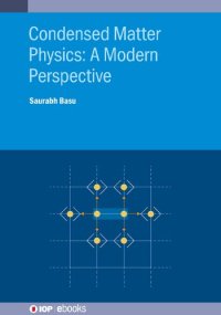 cover of the book Condensed Matter Physics: A Modern Perspective