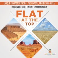 cover of the book Flat at the Top : Unique Characteristics of the Plateau, Prairie and Mesa Geography Book Grade 4