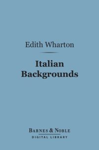 cover of the book Italian Backgrounds