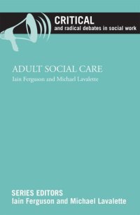 cover of the book Adult Social Care