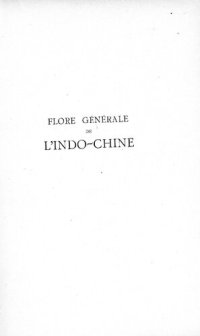 cover of the book Flore générale de l'Indo-Chine. Tome quatrième, Asclépiadacées à Amarantacées