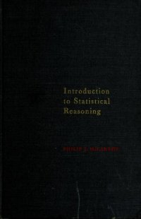 cover of the book Introduction to Statistical Reasoning