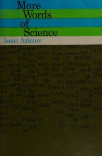 cover of the book More Words of Science