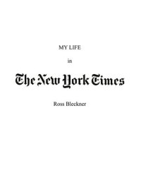 cover of the book My Life in The New York Times