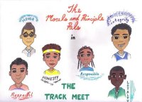 cover of the book The Morals and Principle Pals in The Track Meet