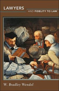 cover of the book Lawyers and Fidelity to Law