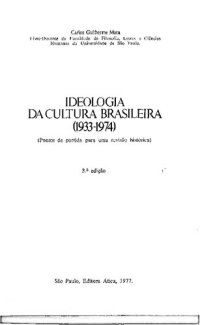 cover of the book Ideologia da cultura brasileira (1933-1974)