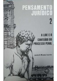 cover of the book A Lide e o Conteúdo do Processo Penal