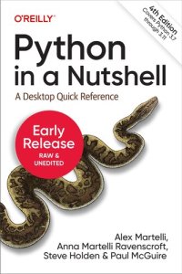 cover of the book Python in a Nutshell