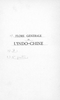 cover of the book Flore générale de l'Indo-Chine. Tome septième. Première partie, Eriocaulonacées à Graminées