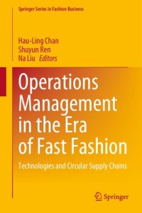 cover of the book Operations Management in the Era of Fast Fashion: Technologies and Circular Supply Chains