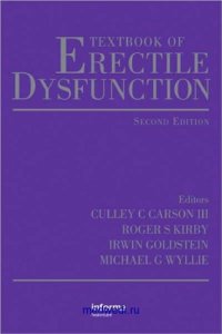 cover of the book Textbook of Erectile Dysfunction