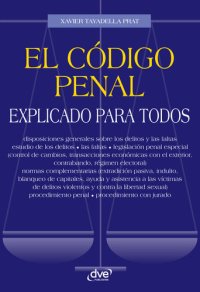 cover of the book El código penal explicado para todos