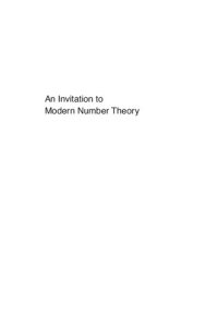 cover of the book An Invitation to Modern Number Theory