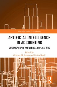 cover of the book Artificial Intelligence in Accounting: Organisational and Ethical Implications