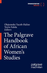 cover of the book The Palgrave Handbook of African Women's Studies