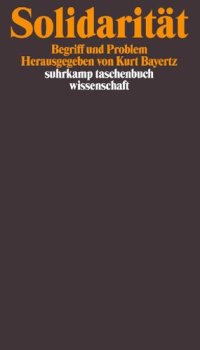 cover of the book Solidarität. Begriff und problem