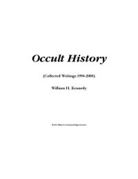 cover of the book Occult History: Collected Writings 1994-2008