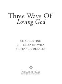 cover of the book Three Ways of Loving God