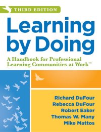 cover of the book Learning by Doing: A Handbook for Professional Learning Communities at Work