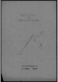 cover of the book Questões de organização