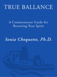 cover of the book True Balance: A Commonsense Guide for Renewing Your Spirit