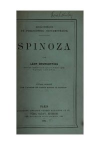 cover of the book Spinoza