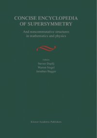 cover of the book Concise Encyclopedia of Supersymmetry: And Noncommutative Structures in Mathematics and Physics