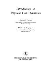 cover of the book Introduction To Physical Gas Dynamics